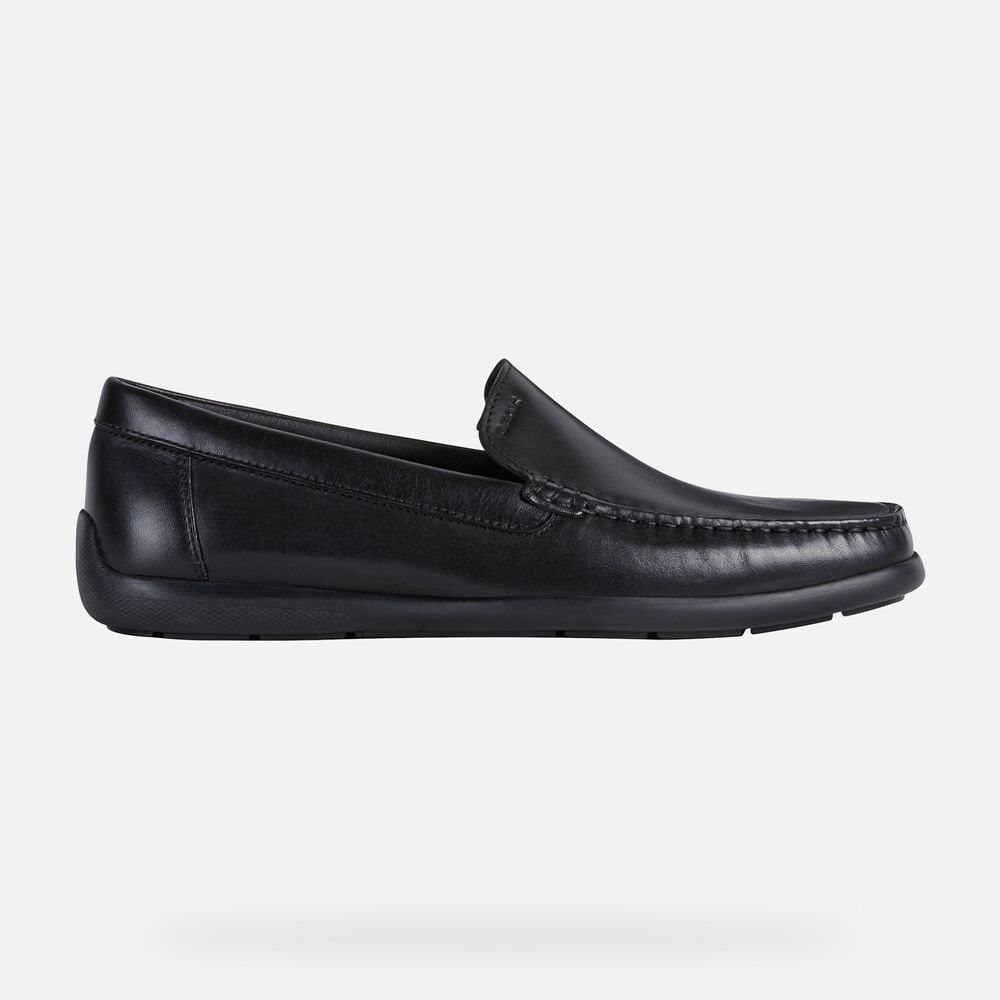 Geox Erkek Loafers Siyah - Devan - YKG-438679